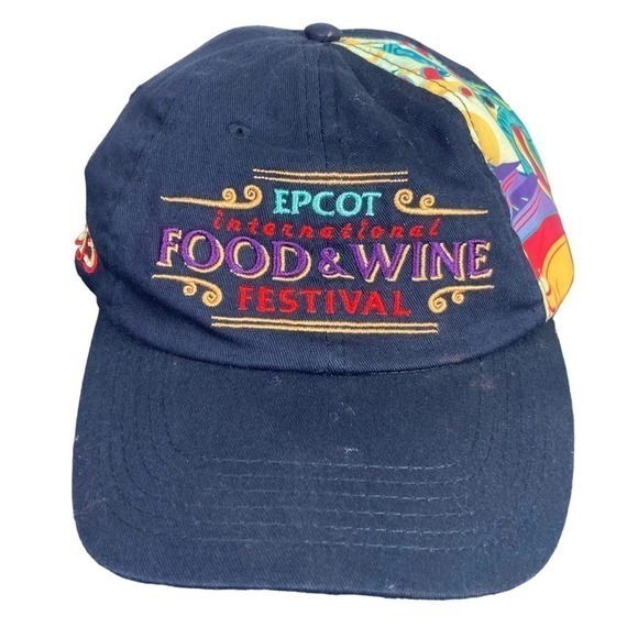 Epcot Food and Wine Festival Hat 2013 Embroidered Souvenir Cap Disney Theme Park - Picture 1 of 10